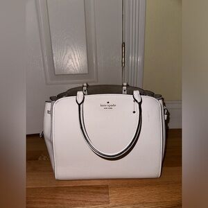 Kate Spade White Purse/Tote Bag